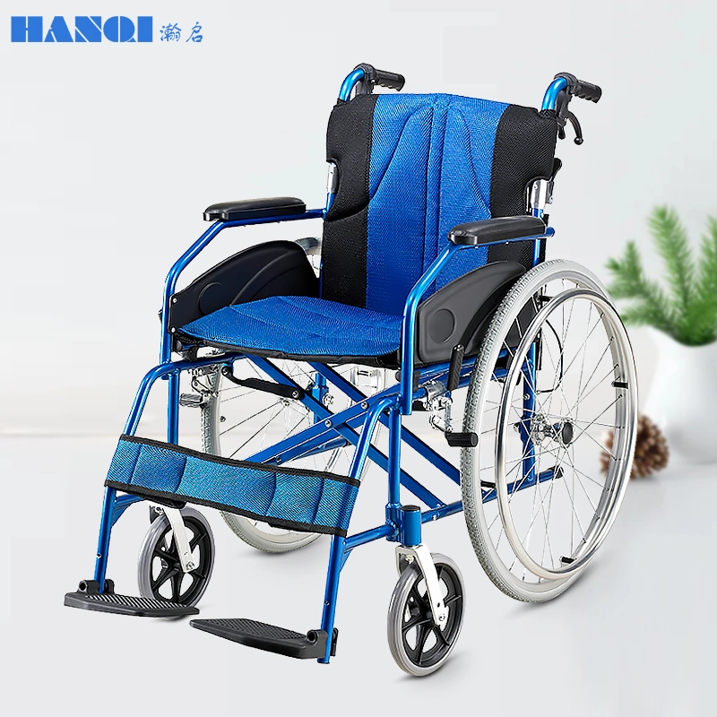 Hq868L Homecare Manual Lightweight Fordablewheelchair for Pariatric Person