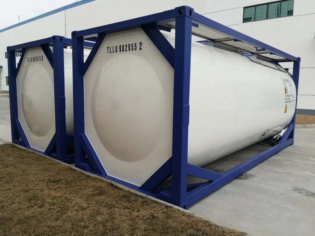 Professional Manufacturing Food Grade 20FT ISO 316L/T11 Storage Tank Container