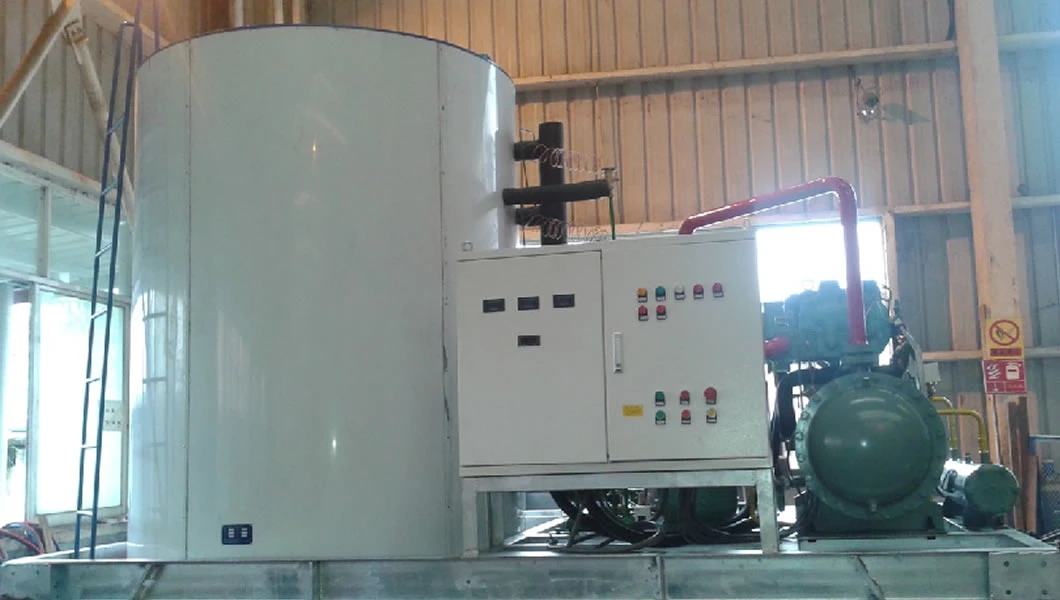 Thermojinn Ice Flake Machine with Brand Compressor for Poeltry Slaughter Processing