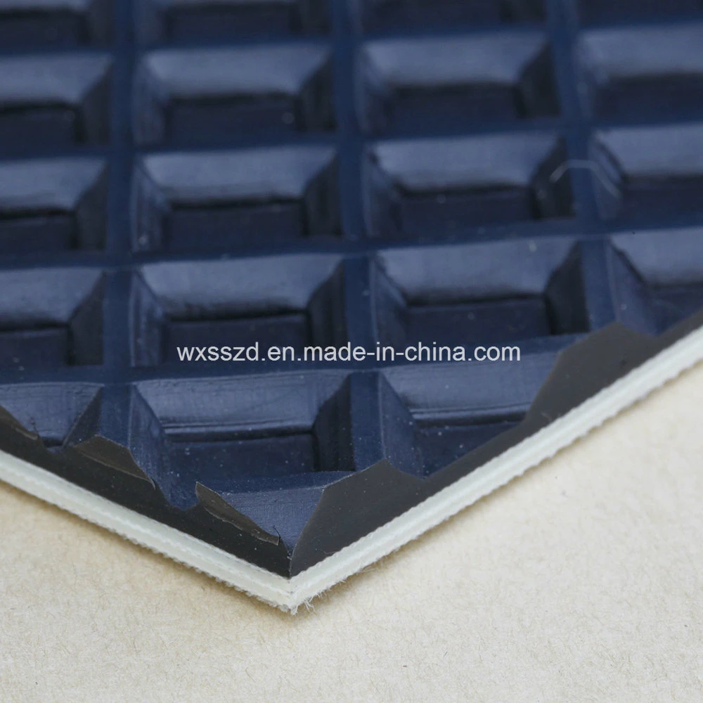 Top Checker Antiskid Rough Surface High Friction Conveyor Belts