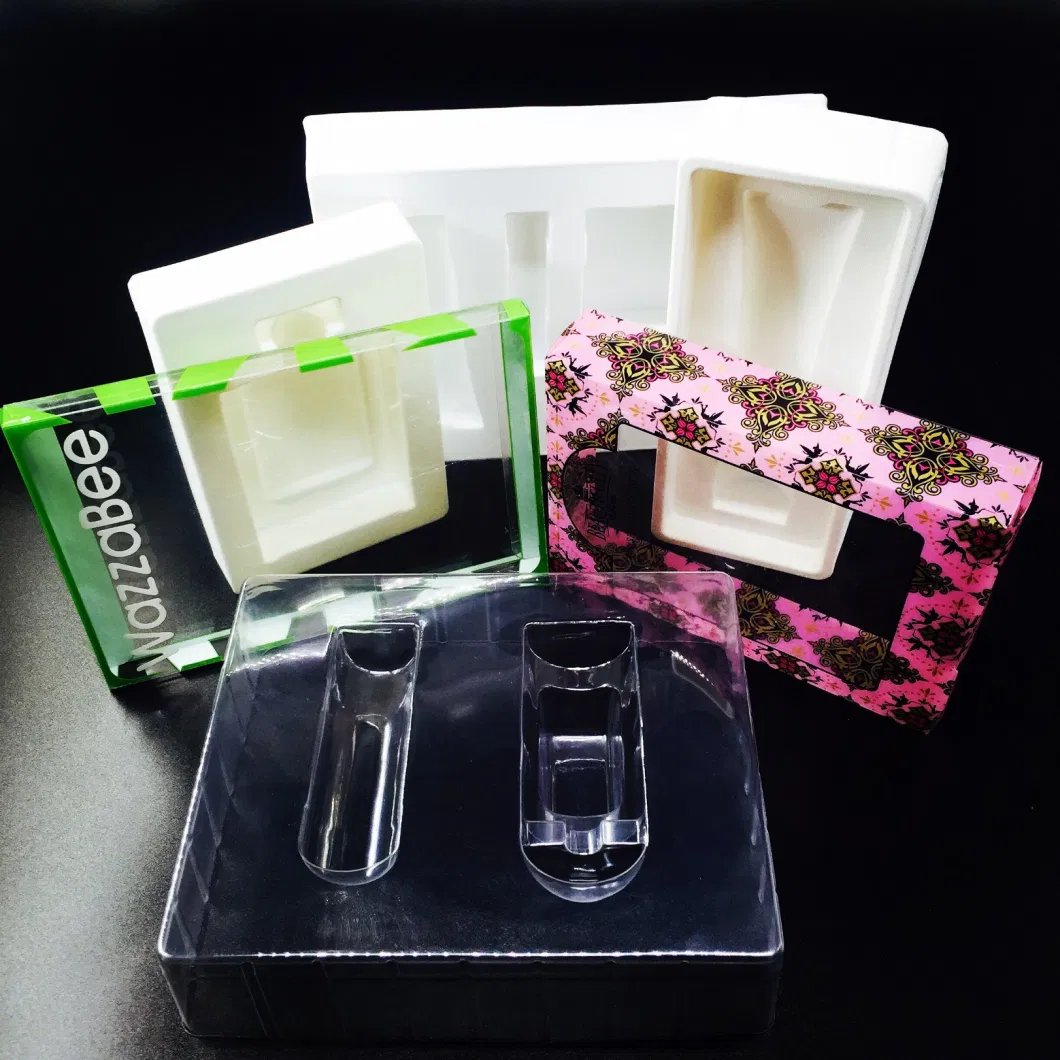 Folding Edge Blister Cover Top Sponsor Listing Custom Blister Plastic Toy Clear Tray Plastic Blister Double RPET Pet Plastic Box Packaging Clamshell