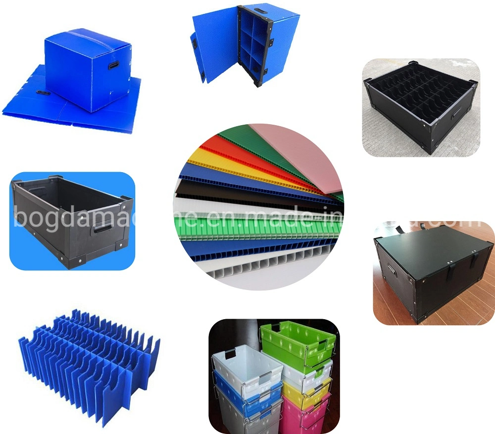 Bogda T Type Extrusion Mold Die Head for Packaging Box PP PE Hollow Sheet Extruder Machine