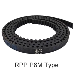 Huanball Htd 3m Open Ended Timing Belts 15mm Width Rubber Synchronous Belt