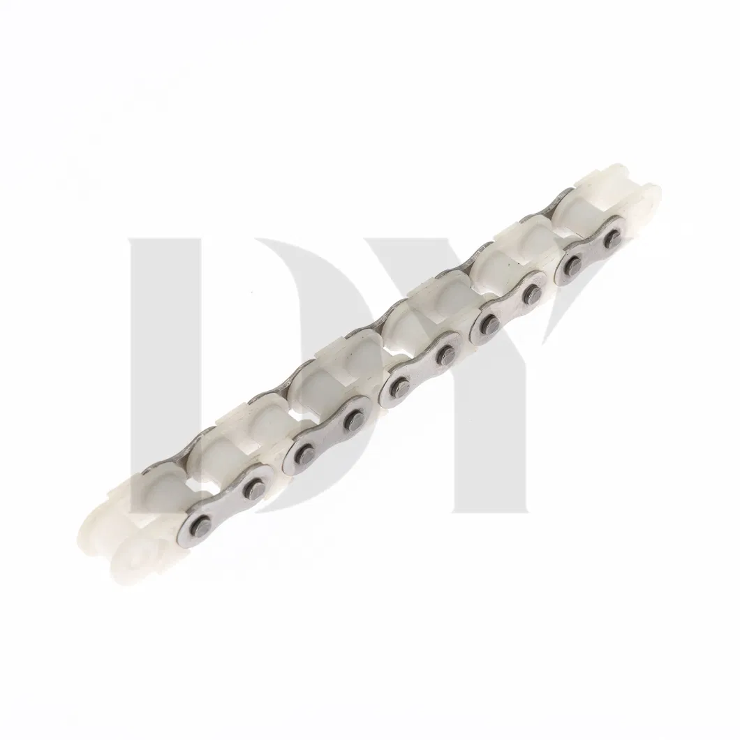Special Stainless Steel Plastic Roller Chain with Attachment for Transmission
