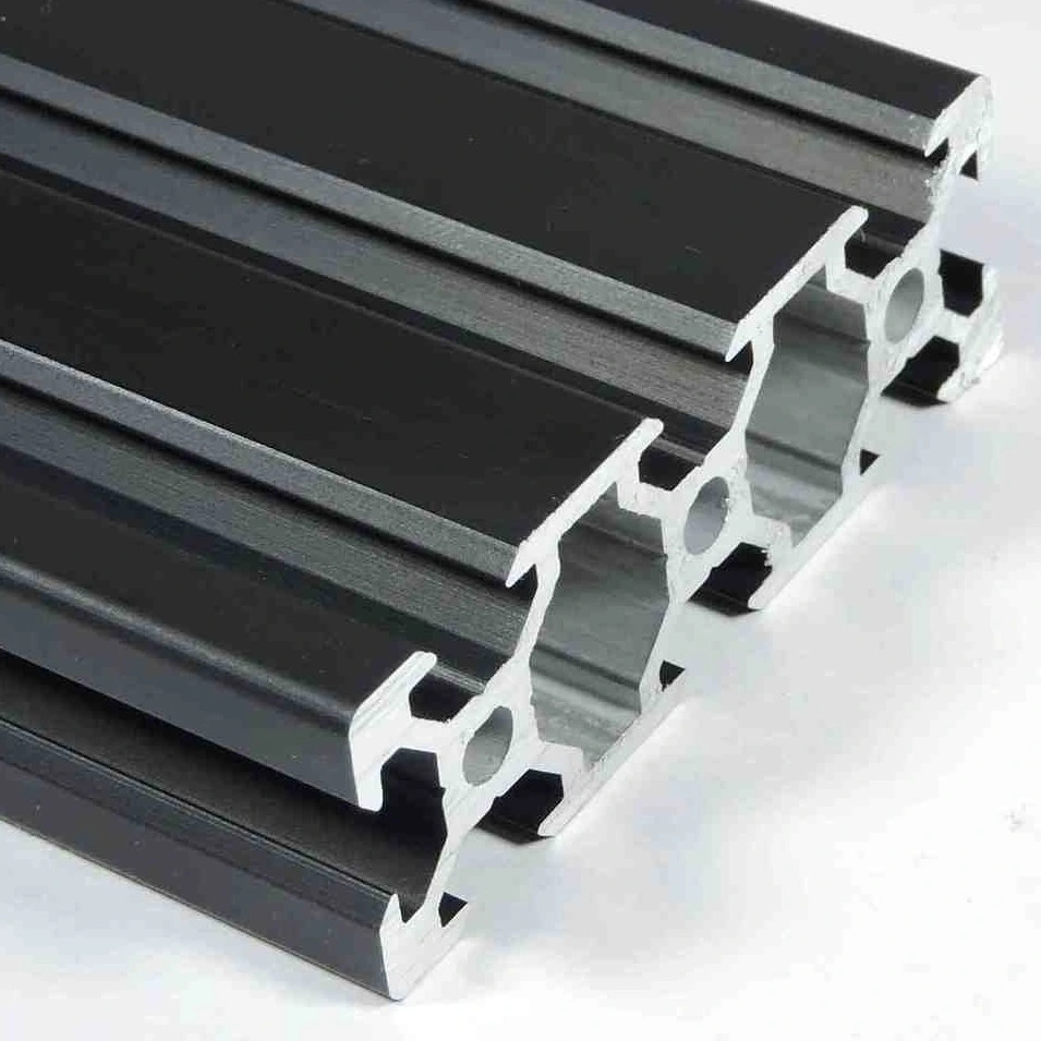 T-Slot Machine Bases Construction Assembly Line 6063 T6 Aluminium Frame Components