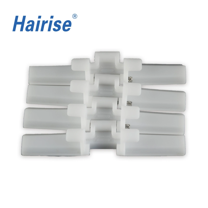 Hairise Table Top Flex Conveyor Plastic Curve Top Chain