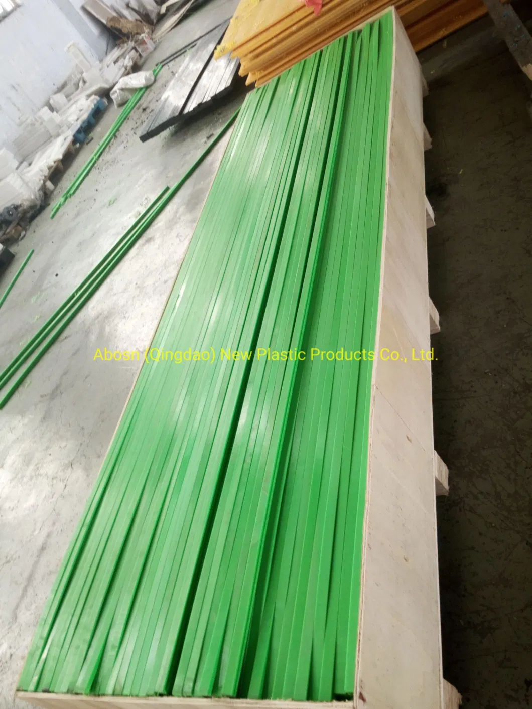 Non Toxic Abrasion Resistance UHMWPE Plastic Profiles Wear Strips Sell