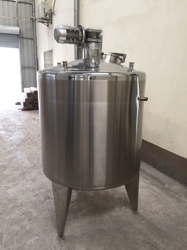 304 316 Sanitary Stainless Steel Heating Mixing Vat for Food Industry