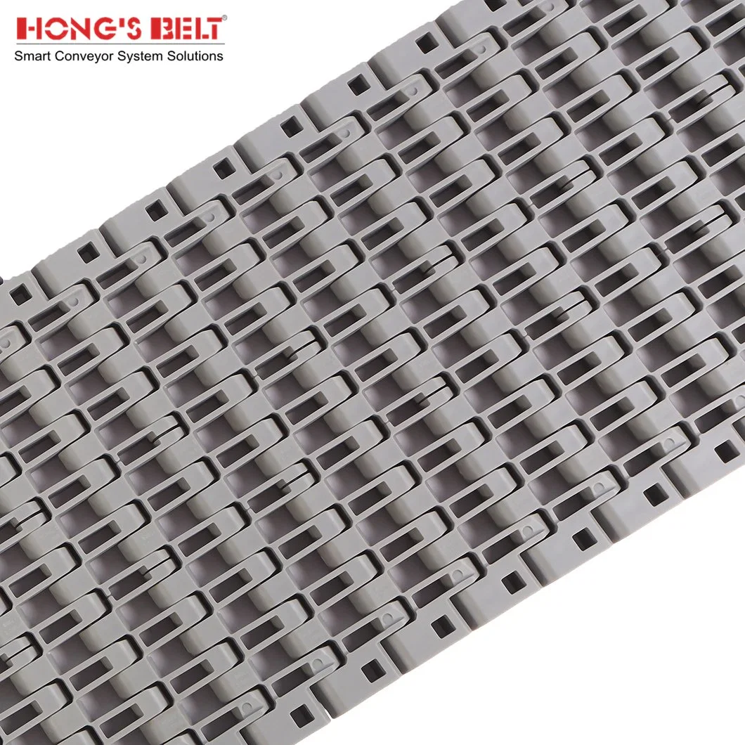 Hongsbelt High Quality Plastic Modular Conveyor Belt Flush Grid Modular Plastic Conveyor Belt for Tire Industry