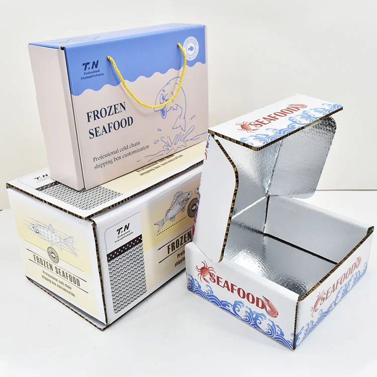 Food Packaging for Meat Fruit Chicken Dimsum Thermal Insulated Cooler Shipping Boxes