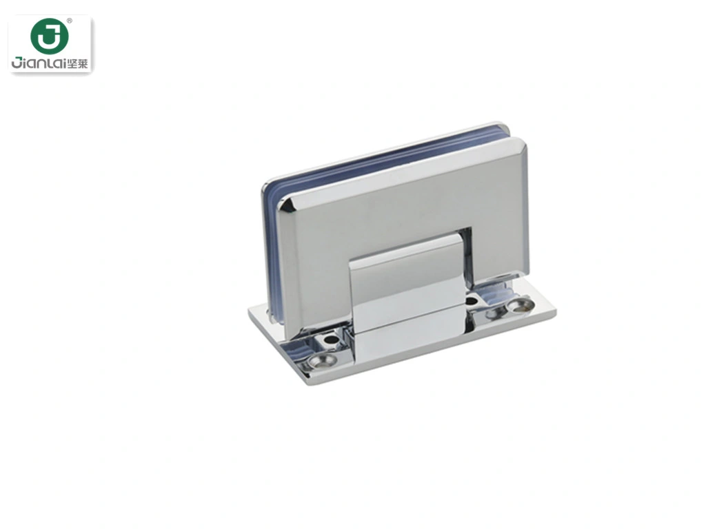 Zinc-Alloy 90 Degree Double Side Beveled Edge Shower Room Glass Door Hinge