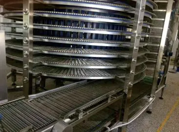 Stainless Steel Conveyor Belt Turning Circular Automatic Conveyor