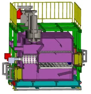 Gwd-0.8-24 High Temperature Belt Calciner Operating Temperature of 100-700 Degrees Celsius