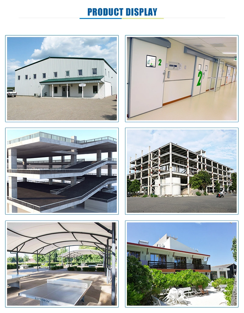 Gable Frame Metal Building Prefabricated Industrial Steel Structure Warehouse Non Standard Steel Structural Components