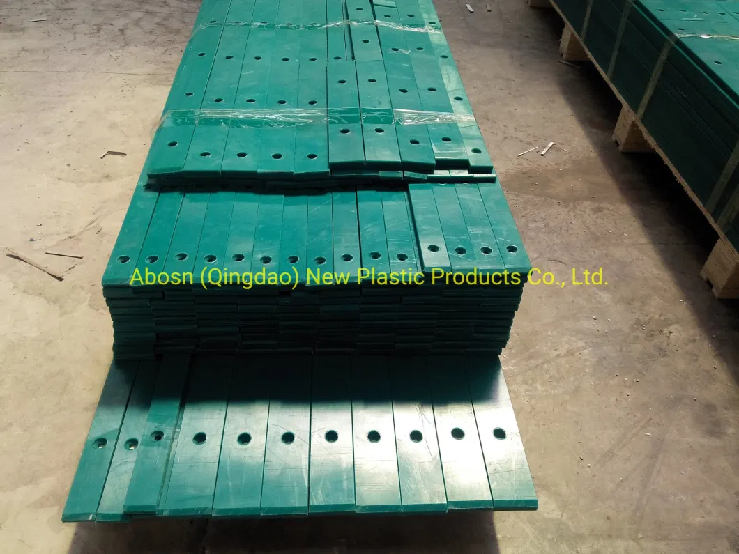 Non Toxic Abrasion Resistance UHMWPE Plastic Profiles Wear Strips Sell