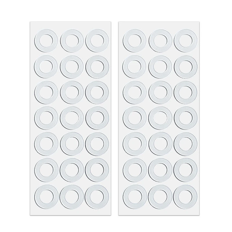 Food Grade Transparent Non-Slip Waterproof Foot Mat Self-Adhesive Silicone Flat Gasket Wholesale