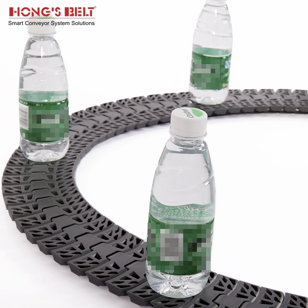 Hongsbelt HS-1050-K330 Plastic Antistatic Conveyor Chain Table Top Curve Conveyor Chain