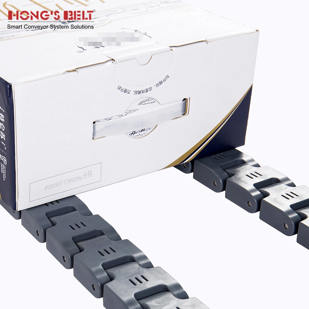 Hongsbelt F3000b-Tab Multi Flex Plastic Chain Hinge Conveyor Keel Chains