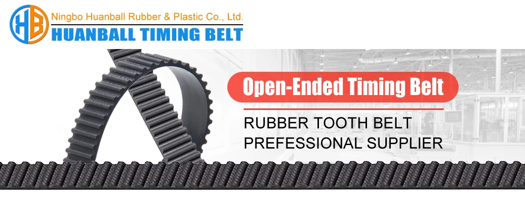 Huanball Htd 3m Open Ended Timing Belts 15mm Width Rubber Synchronous Belt