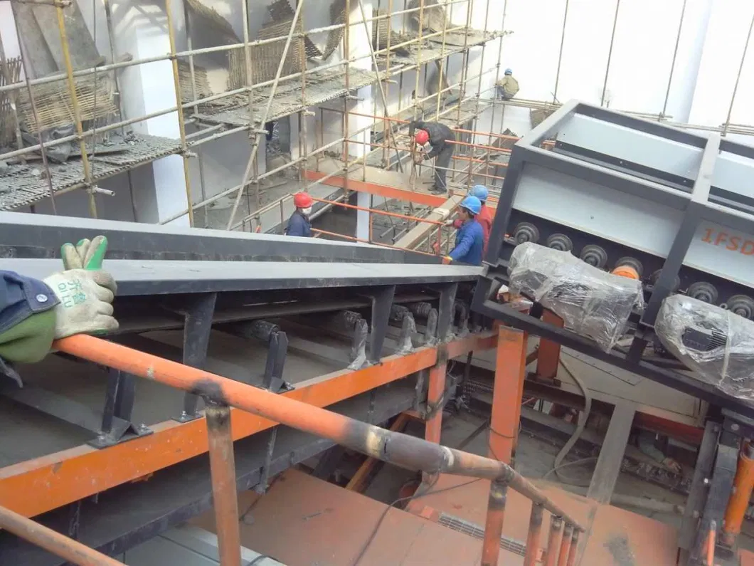 Heavy Duty Rubber Belt Conveyor System for Mine Coal Stone Plant