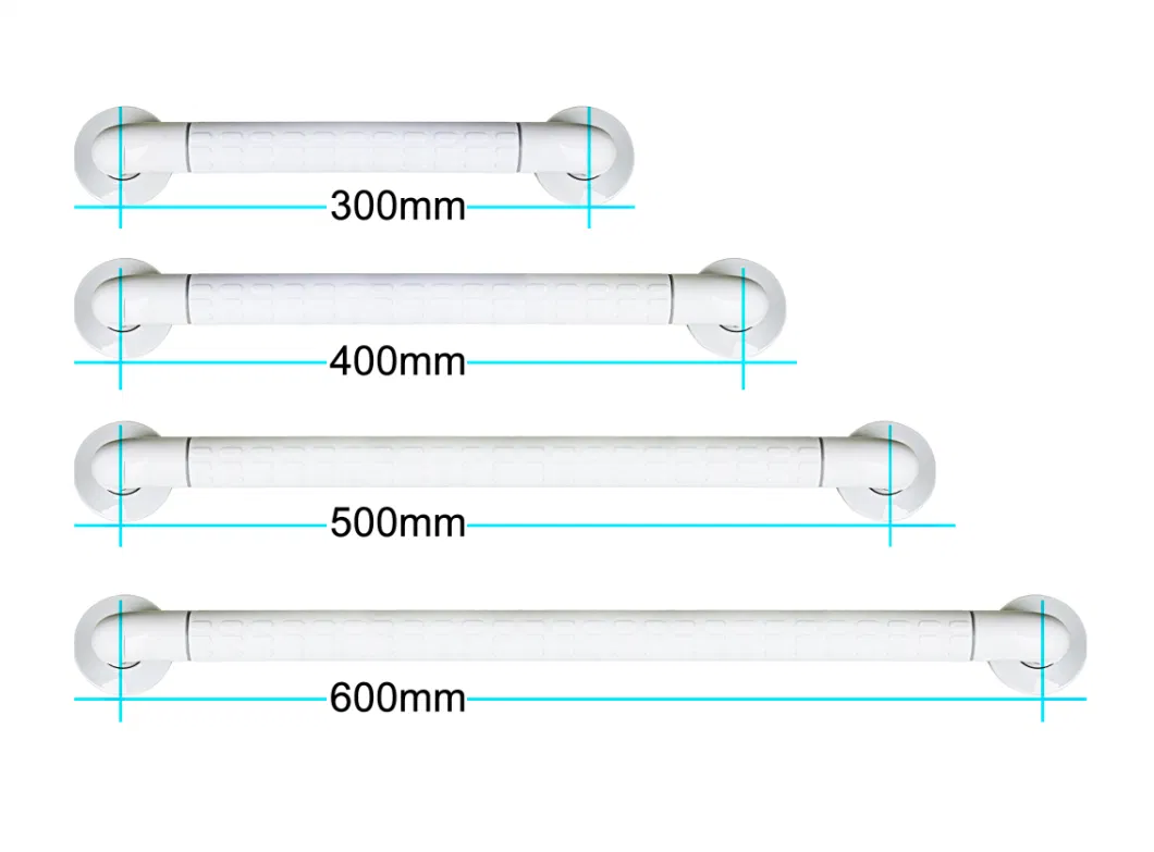 Non-Slip PVC Disable Grab Bar Plastic Elderly Medical Support Rail