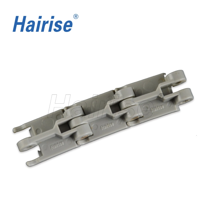 Hairise Long Wear Life POM Plastic Flat Top Conveyor Chain (Har820GHA)
