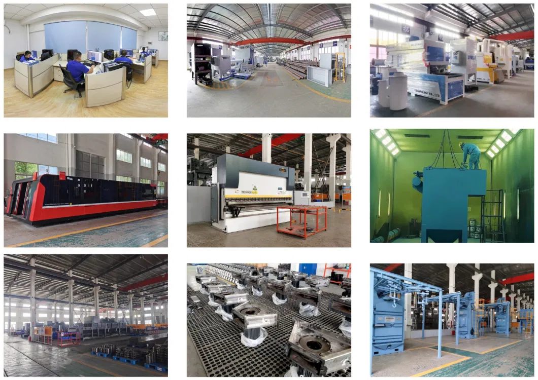 Roller Conveyor Tunnel Pass Through Type Steel Sheet Shot Blasting Machine Shot Cleaning Machine