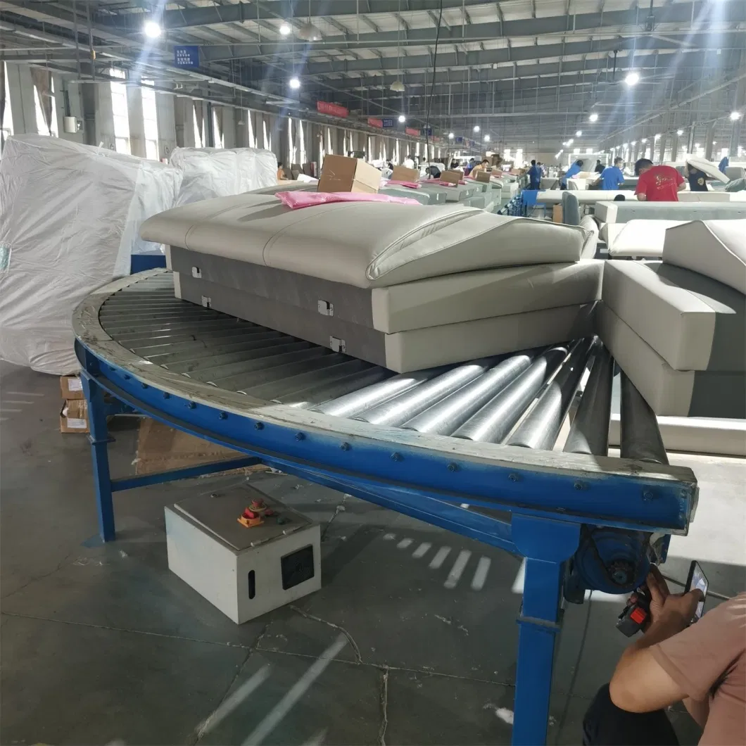 Stainless Steel Mesh Chain Turning Conveyor for Conveying Food