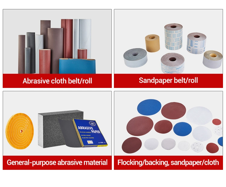 High Temperature and Durable Aluminum Oxide Sanding Belt for Curved Surface Grinding