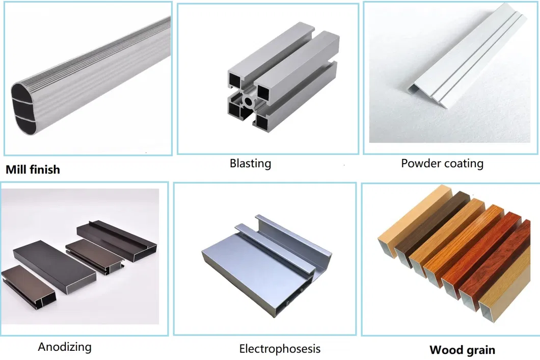 Modern Aluminum Components for Different Usage Doors Windows Cars etc.
