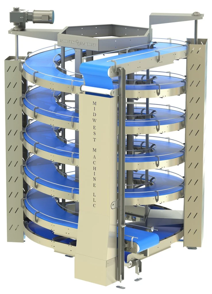 Flat Top Conveyor Chains for Spiral Conveyor Systems Ss3873-K1600