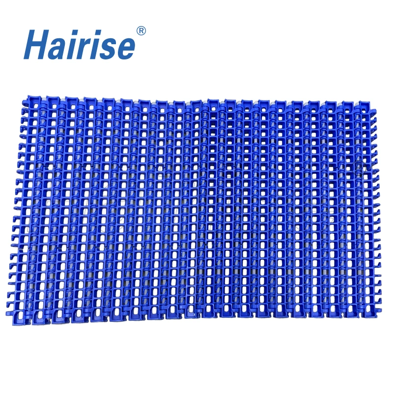 Hairise High Quality Material POM Har100 Flush Grid Modular Conveyor Belt