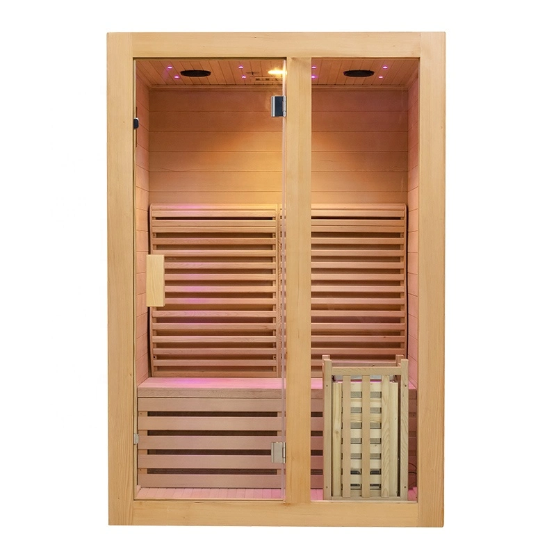Top Sponsor Listing Luxury Dry Steam Sauna Room 2 Person Sauna