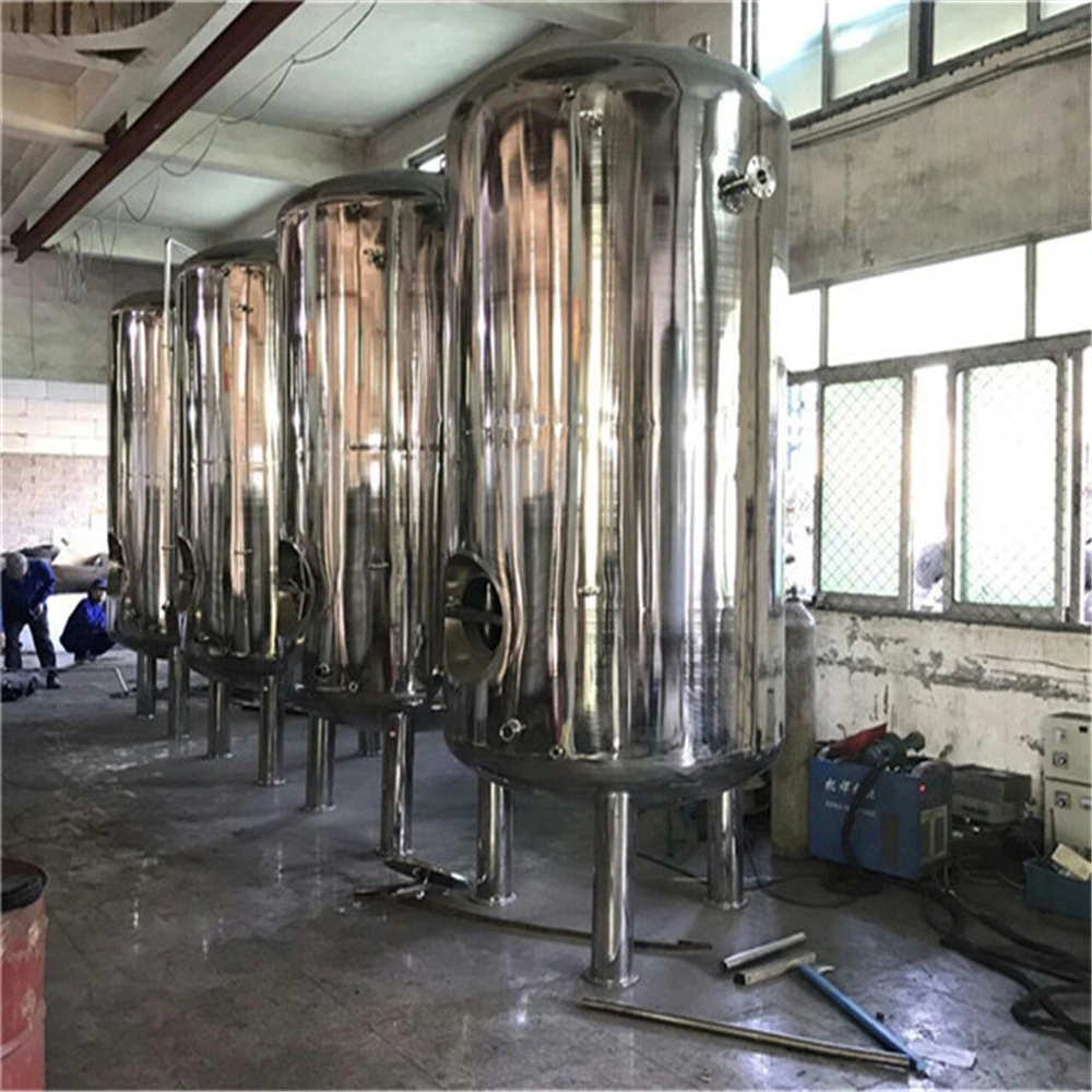 304 316 Sanitary Stainless Steel Heating Mixing Vat for Food Industry