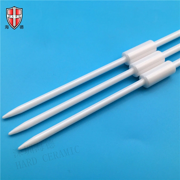 Insulating and Wear-Resistant Ceramic Parts to The Drawing to Sample Material Non-Standard Custom Processing of White Zirconia Ceramic Strip