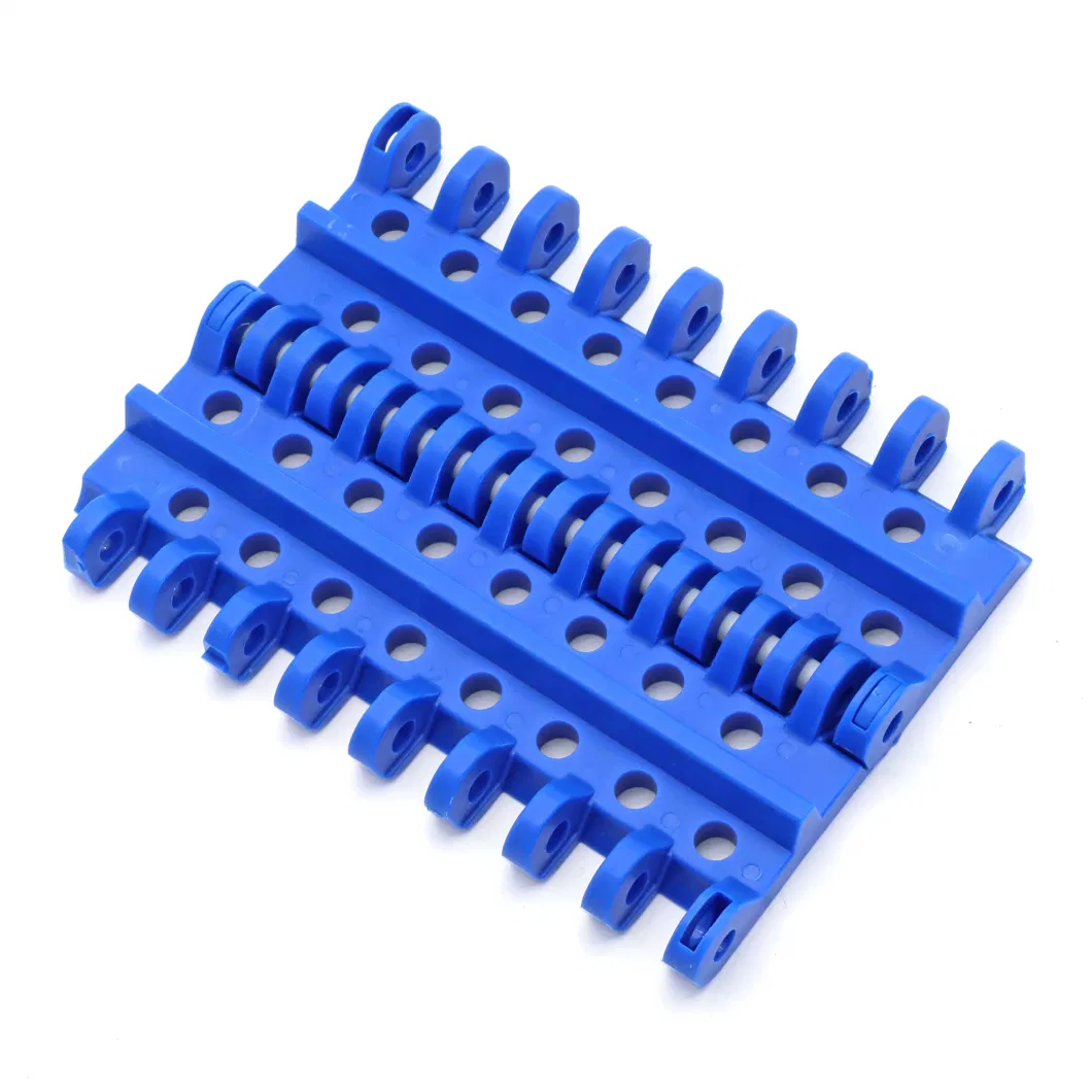 Opb Open Grid Straight Modular Plastic Conveyor Chain Belt for Fruit and Vegetable Cutting Machine