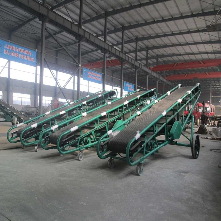 Good Service Chemical Mining Transport System Mine Industry Belt Portable Conveyor Systems