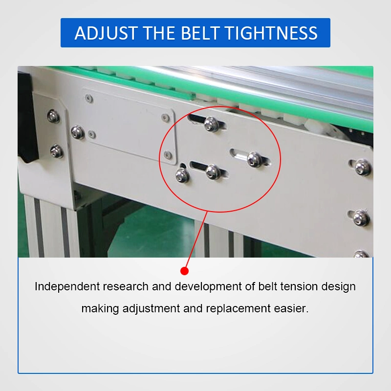 Bifa Mattop Conveyor Plastic Conveyor Belt with Guide Rails