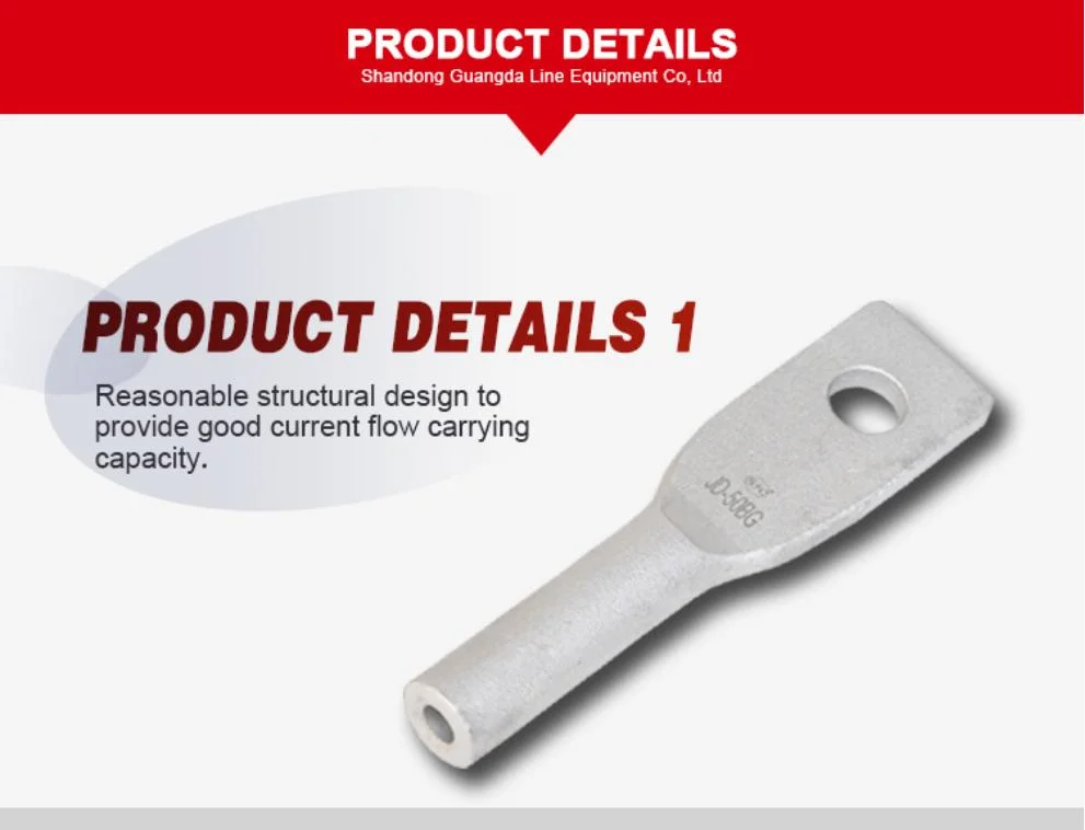 Jd-Type Connecting Terminal for Overhead Electric Transmission Line
