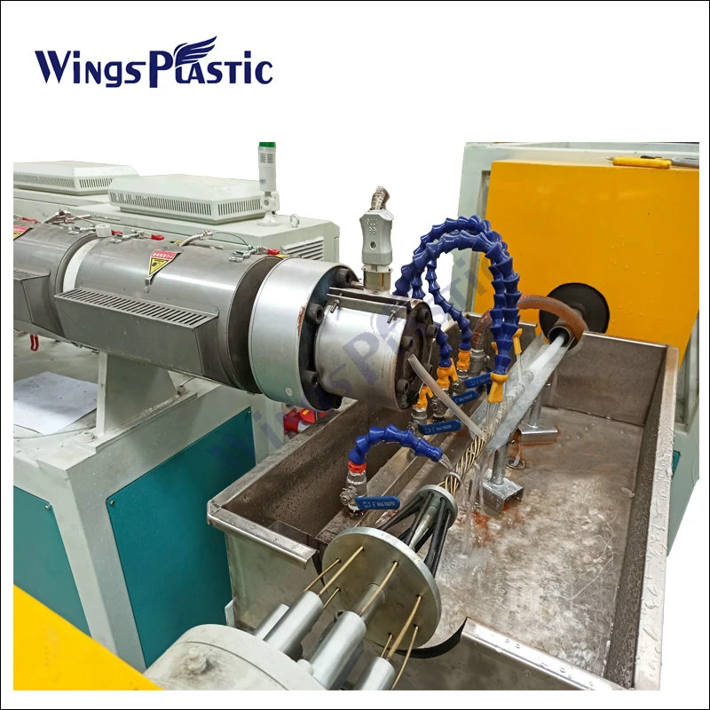 HDPE PP Spiral Winding Hose Protector Machine / Spiral Wrapping Bands Protector Production Line