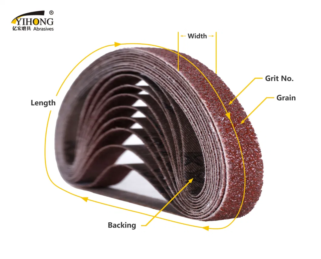 Quality Assurance Yihong Abrasive Belt with Silicon Carbide