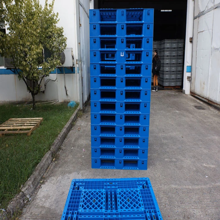 Pallet 1210 HDPE Recycled Plastic Adaptable, Storage System Collapsible Containers for Manufacturing Industrial Plastic Pallet