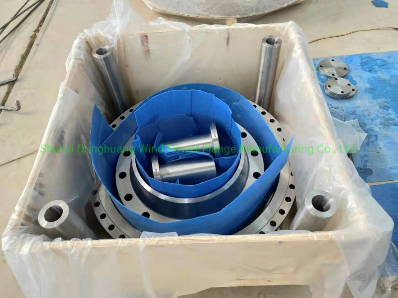 SS316L Pipe Connecting Flange Steel Flange Lwn Long Welding Neck Flanges Nozzle Joint