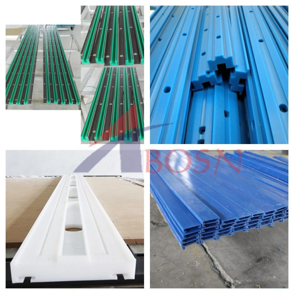 Extruded All Kinds of Plastic Guides, Belt Guides, Special Guides, Chain Guides