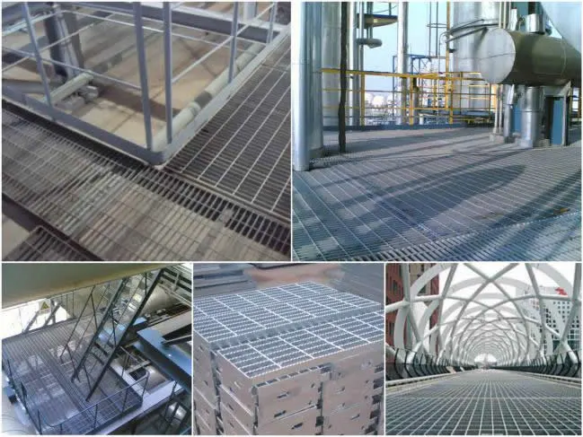 Hot Dipped Galvanized Open End Grating Walkway Grid Manufacturer