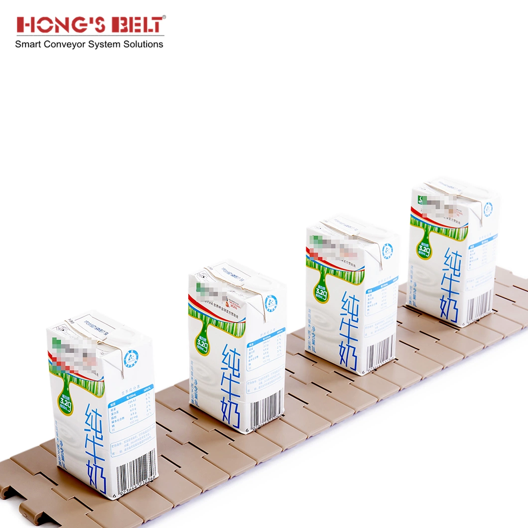 Hongsbelt 821-K750 Sushi Conveyor Belt Conveyor Chain Belt Slat Top Chain