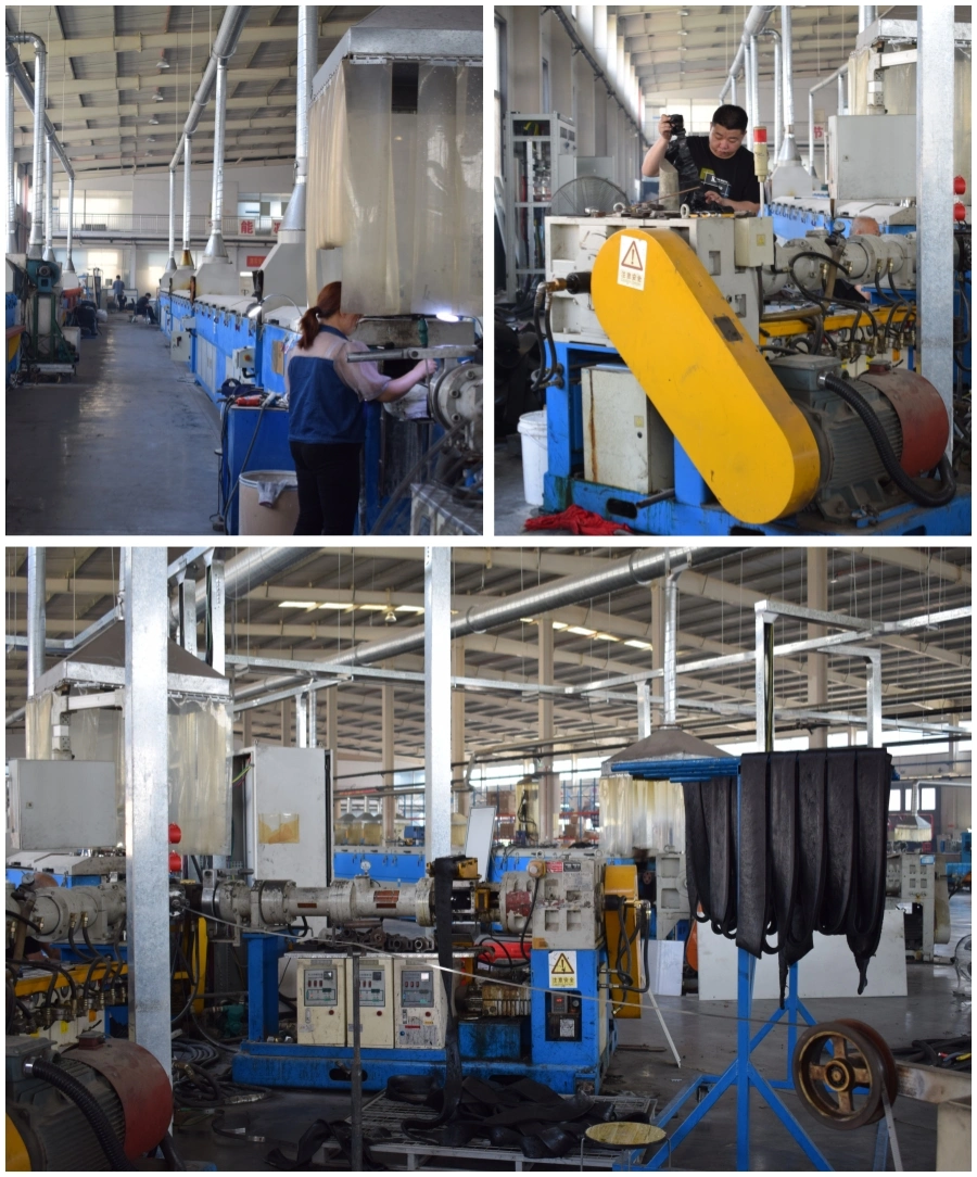 Jinhu Factory Supply Extruded EPDM PVC Profiles Wear Strip Plastic Strip (OEM)