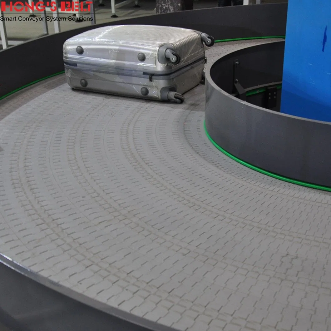 Hongsbelt Cmodular Conveyor Plastic Modular Belt Conveyors Flat Turning Conveyor
