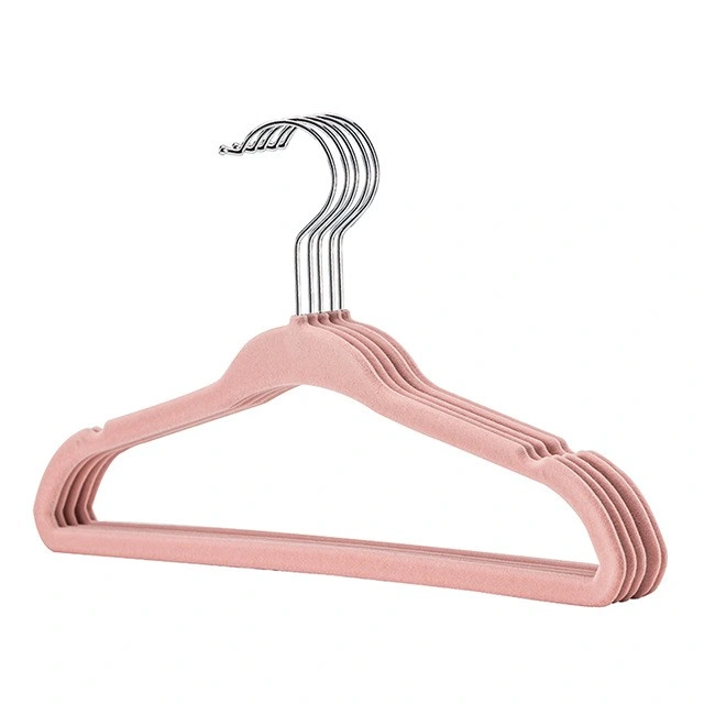 Rubber Space-Saving Hangers, Black Hanger