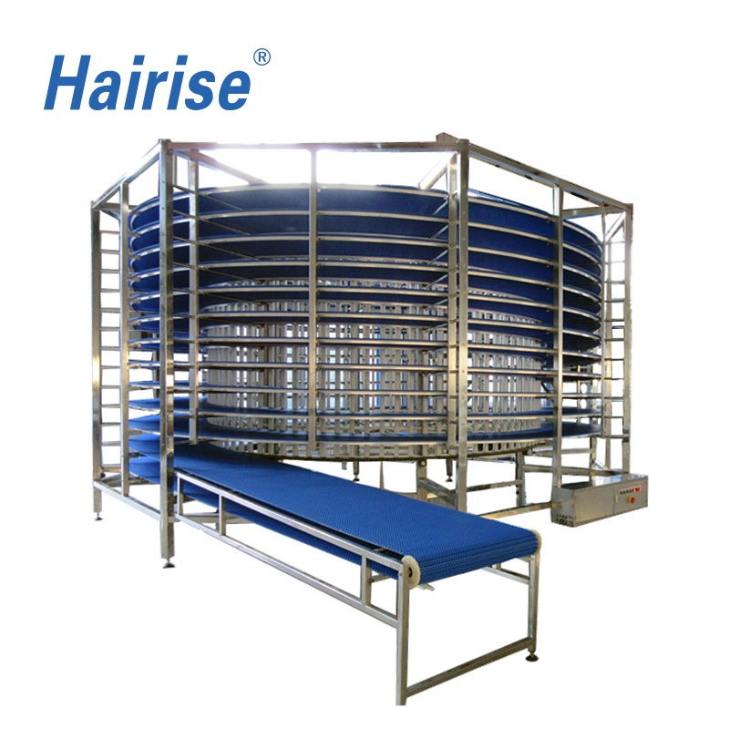 Hairise Modular Belt Spiral Conveyor Wtih FDA&amp; Gsg Certificate